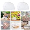 Foldable Mosquito Net Cover Insect-Proof Kitchen Food Lid Table Anti-Fly Umbrella Tent Covers Kitchen Food Protection Gadgets