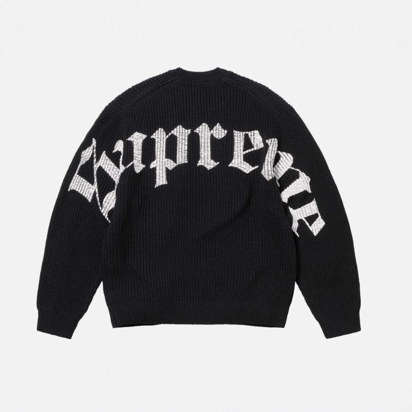 Europäischer Street Style Damen Y2K Retro Grau & Schwarz Jacquard Strickpullover