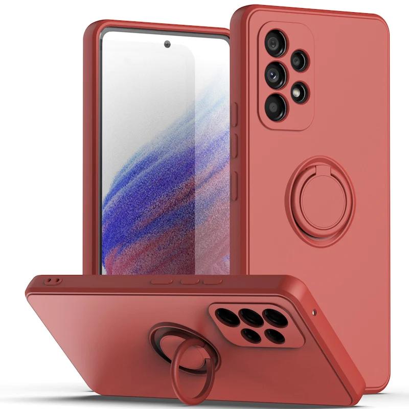 Custodia per Motorola Moto G9 Plus G9 Power G9 Play Moto One Fusion G60S G60 E30 E40 Copertura con Anello Magnetico Portacellulare con Lanyard