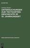 Buch Untersuchungen Zur Textsortengeschichte Im 19. Jahrhundert : Am Beispiel Der Ersten Deutschen Eisenbahnen : 176