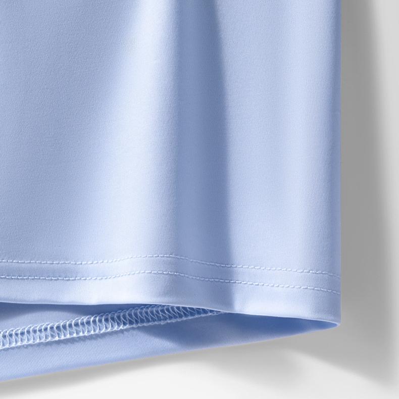 6 calzoncillos para hombre Ice Silk transpirables de punta plana, pantalones deportivos juveniles de punta cuadrada, bóxer