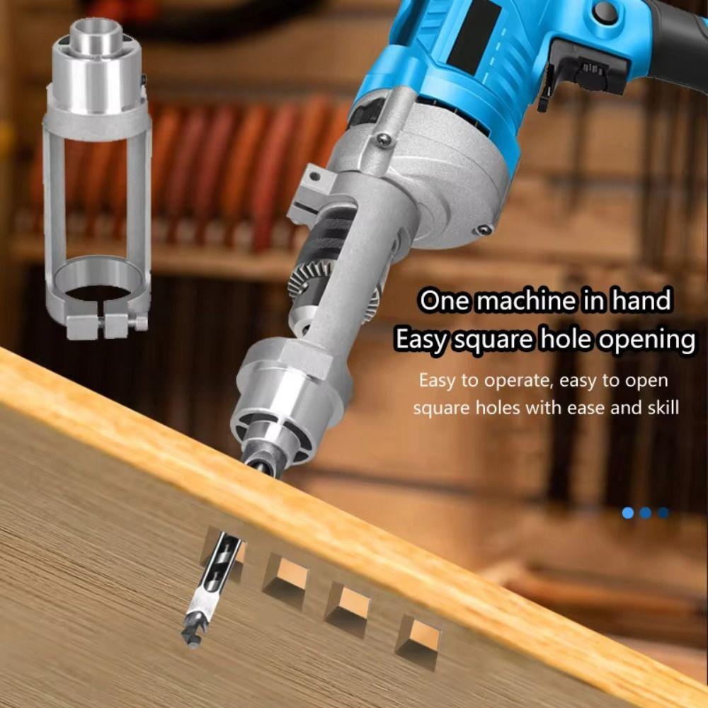 Convenient Fixing Drill Bit Fixing Bracket Joint Mortiser Bit  Hand Electric Drill  Machine