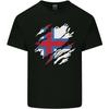 Torn Flag Faroe Islands Unisexs Light Cotton TShirt