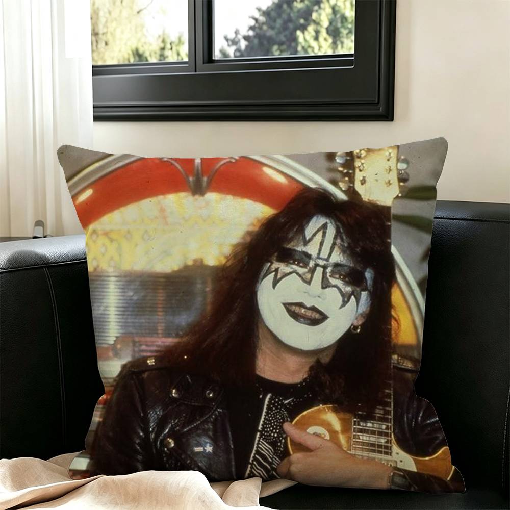 Singer Ace Frehley Pillow Case Square Double-Sided Sofa Cushion Cover Bedroom Bedside Pillow
