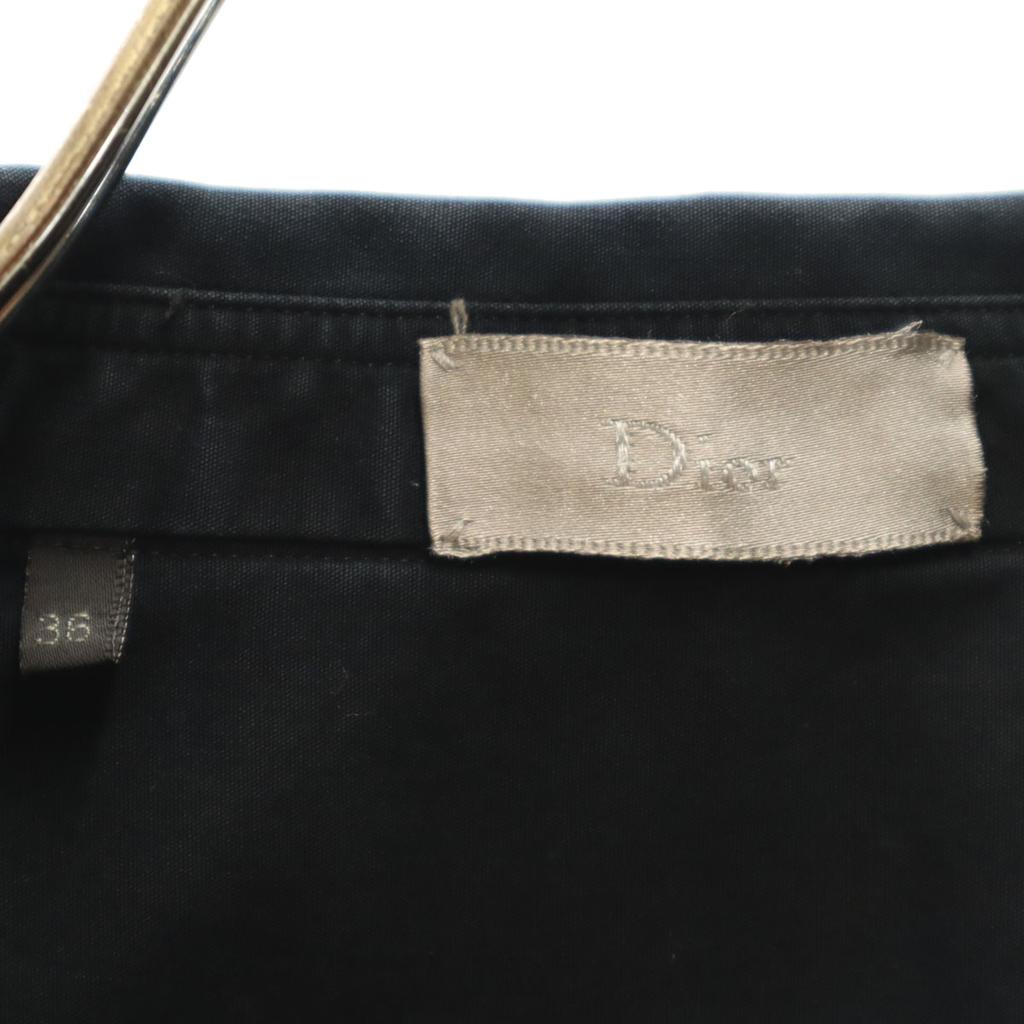 Dior Made In Italy Long Sleeve Special Wing Shirt 36 Black Women Used
