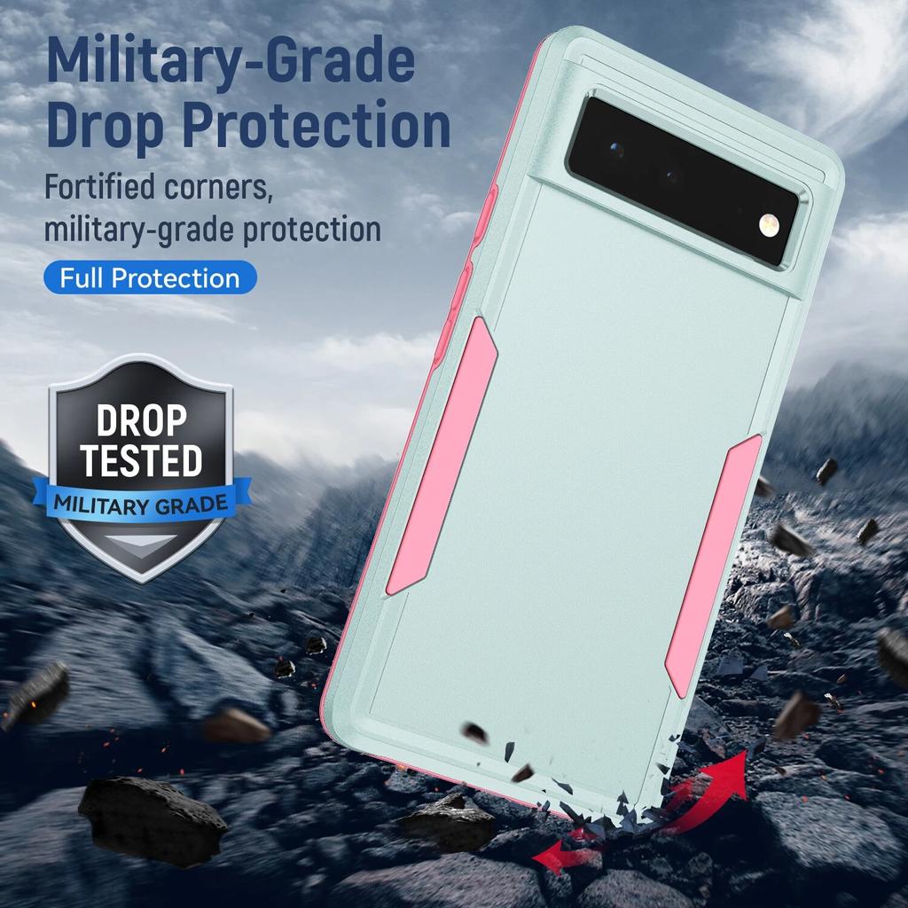 Protiskluzové ochranné pouzdro pro Google Pixel 8 Pro Pixel8 Pixel7 Pixel 7A 6A 6 7 Pro Pixel6A Pixel7a Pixel6 Kryt Coque na mobilní telefon