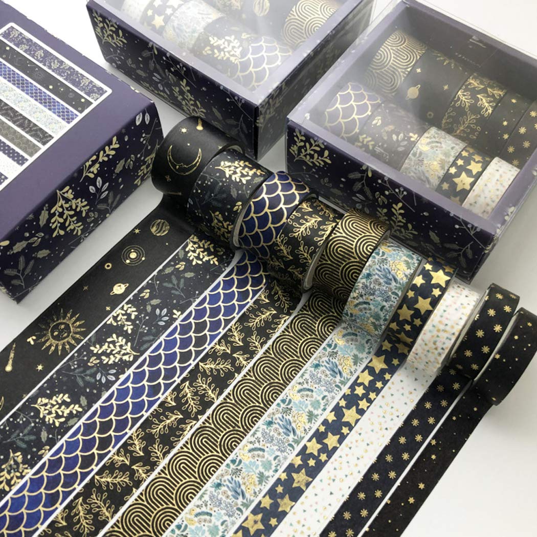 Набор маскировочной ленты PBM Design для различных смешанных узоров Washi MIX, Дизайн, Лента, Лента,