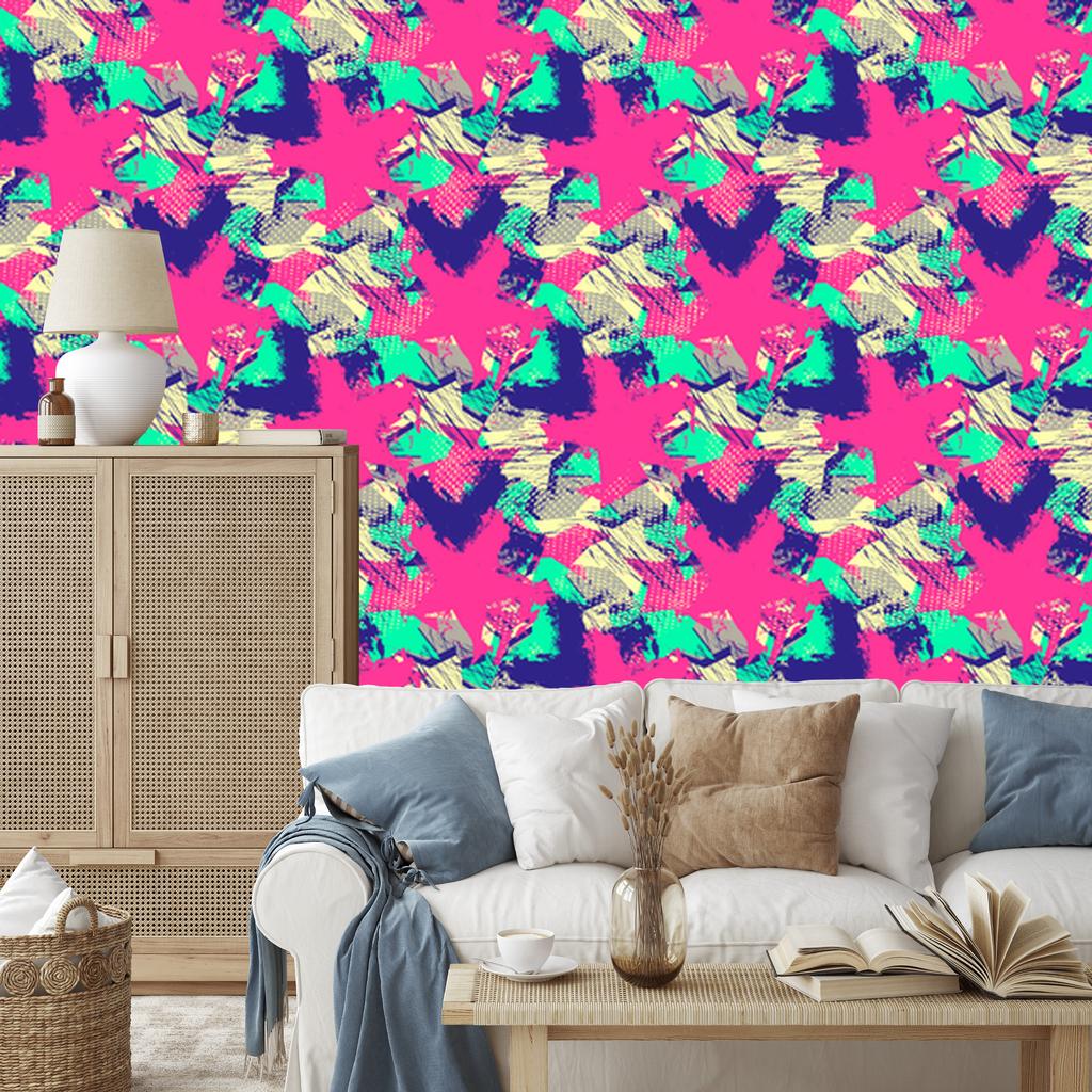 Graffiti wallpaper for living room and bedroom 50x1000
