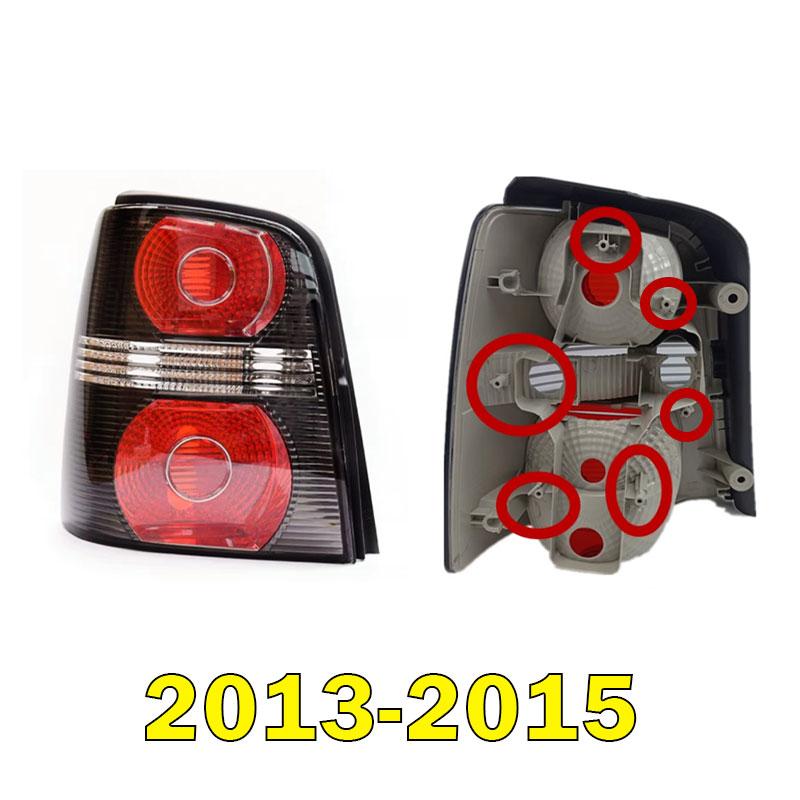 Auto Parts Tail Light Signal Lamp For Volkswagen Touran 2011 2012 2013 2014 2015 Taillight Cover Car Light Housing Without Bulbs