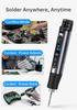FNIRSI HS-03 Wireless Electric Soldering Iron - Constant Temperature, Compact for Household Repairs