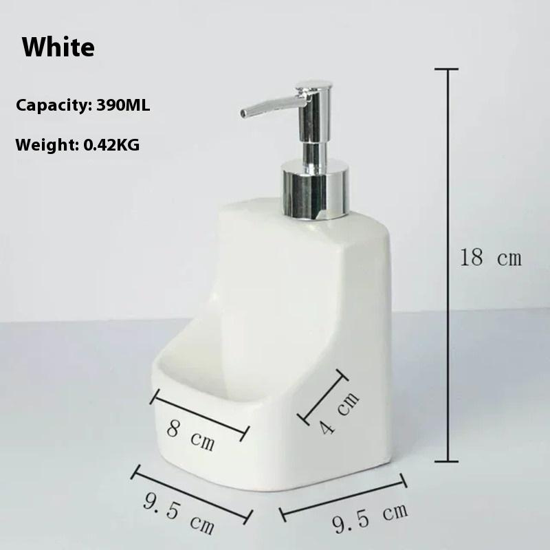 Ceramic Liquid Soap Dispensers Emulsion Sub Bottl Latex Bottles Bathroom Accessories Set Wedding Gift