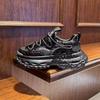 Winter new thick-soled soft-soled comfortable low-top dad shoes casual sneakers ok