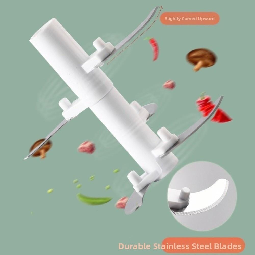 with Cover Garlic Mincer Hand Pull String Kitchen Food Processor Onion Cutter  for Kitchen