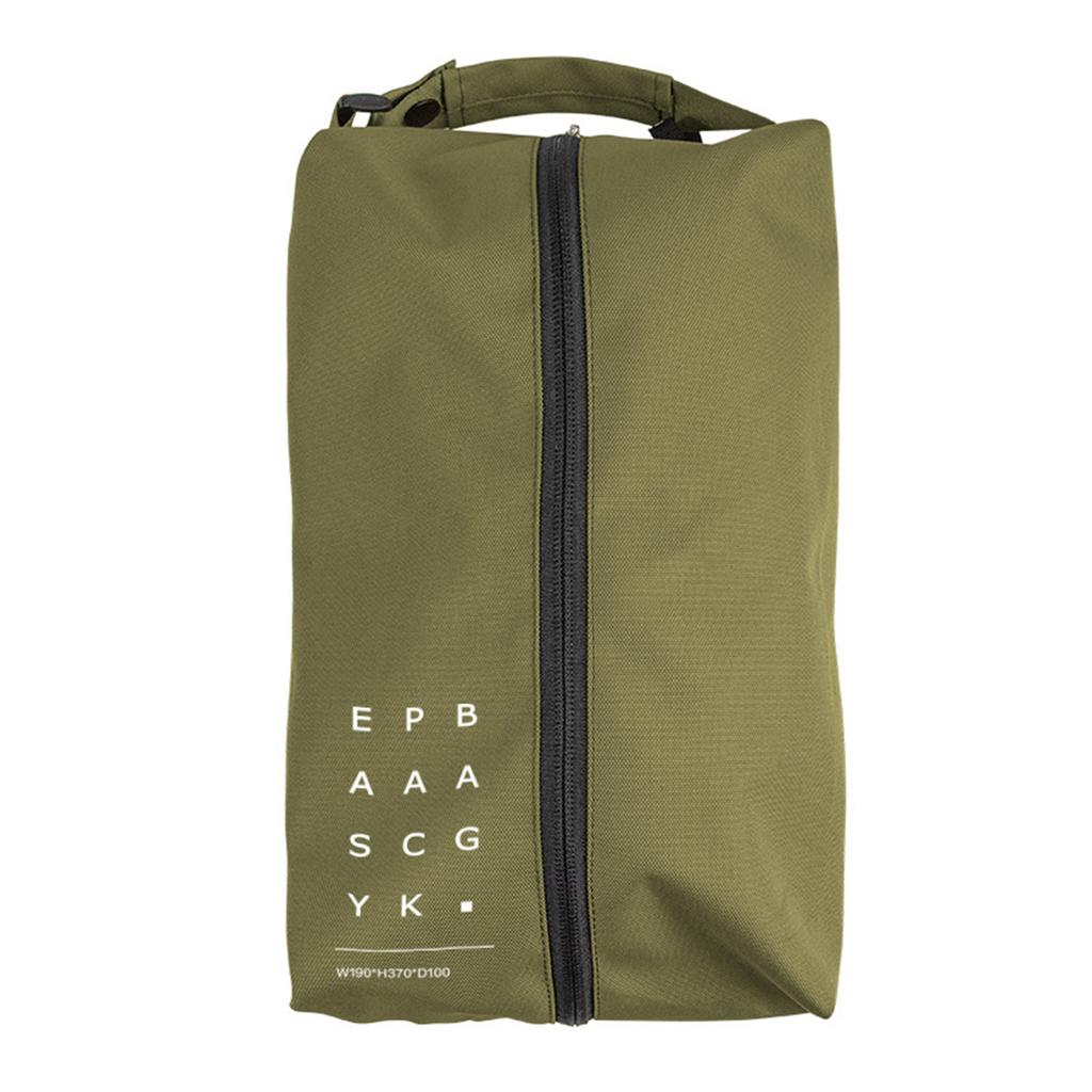 Oppbevaringsposer for sko i Oxford-stoff Bærbar skooppbevaringsveske Herre Dame Sneakers Organizer Glidelås Skopose Hengende pose