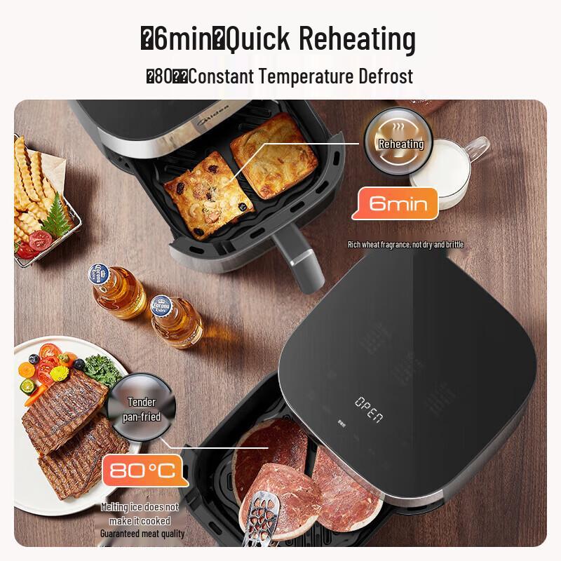 Midea 6.5L Smart Air Fryer with Steam Function