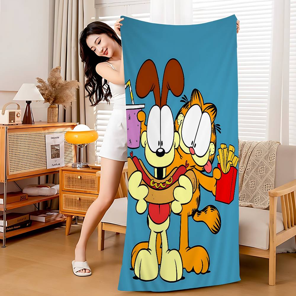 The G-Garfield-Movie Big Microfiber Beach Towels Quick Dry Towel Sand Beach Towels Pool Towel For Travel Swim Pool Yoga