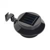 Solar Fence Lights Outdoor Solar Powered Lamps Waterproof LED Gutter Lights for Yard Garden Pathway Lighting Scene Night View