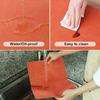 Double Side Leather Placemats And Coasters Waterproof Nonslip Table Mats Set Washable Table Mats For Dining Table