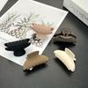 1Pcs Large Black Acetate Hair Clips Fashion Melard Coffee Solid Color Women Hair Claw Clip For Girls Summer Hair Accessories