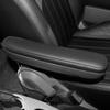 1pc Black Left Front Seat Armrest Inboard For 2016- Fiat 500 L4 1.4L Premium PU Elbow Support Pad 6BV31KRLAA 6BV48KRLAA
