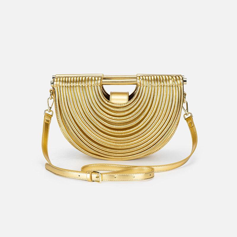 Square Evening Bag Clutch Bag Trendy Retro Single-shoulder Handbag