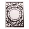 24TE 9 Styles Plastic Embossing Folder Template for DIY Scrapbooking Photo Album Card