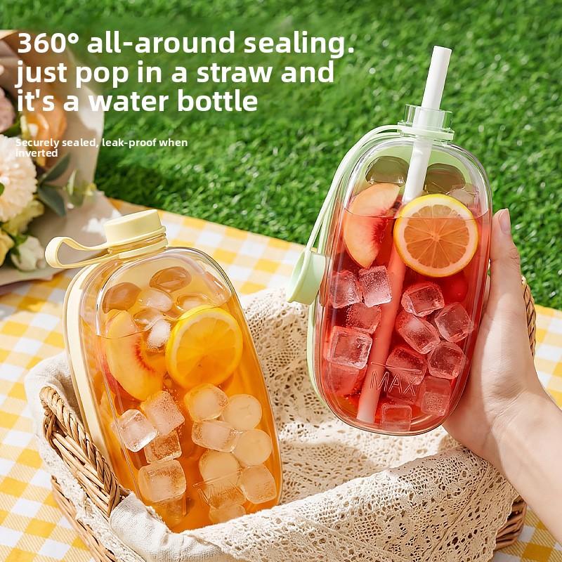 Ice Cube Mold - Household Food-grade Pressing Ice Container Water Jug Water Cup Refrigerator Ice Box Storage Box