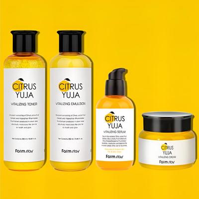 Citrus Yuja Vitalizing 4-Item Special Skincare Set