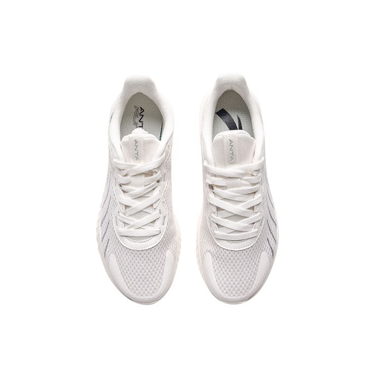 Anta Breathable Low-Top Running Shoes Men sneaker Ivory 112125575-2
