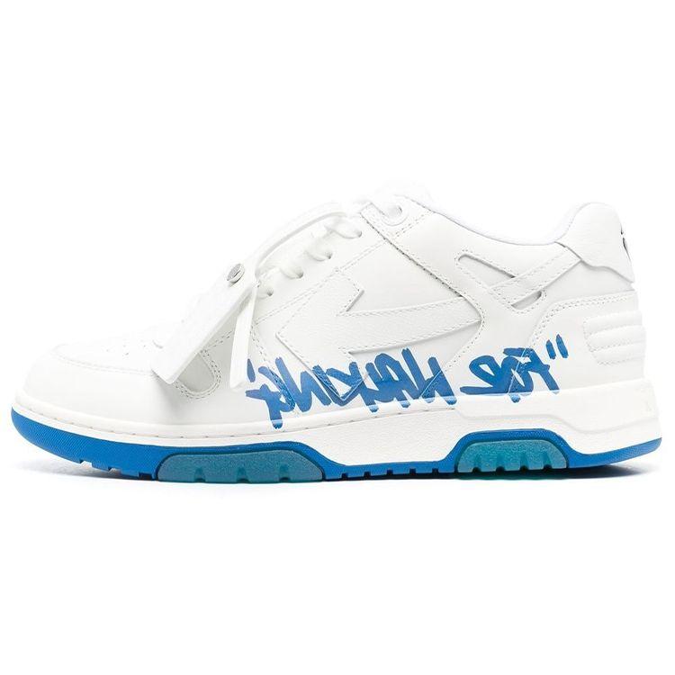

Off-White Out of Office For Walking - White Blue Men Sneakers OMIA189C99LEA005-0142 40