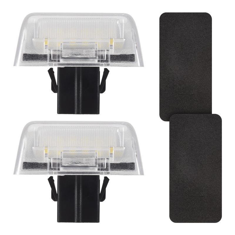 Powerful 2X LED Licence Number Plate Light White For Ford Transit Tourneo MK5 MK6 MK7 1995-14