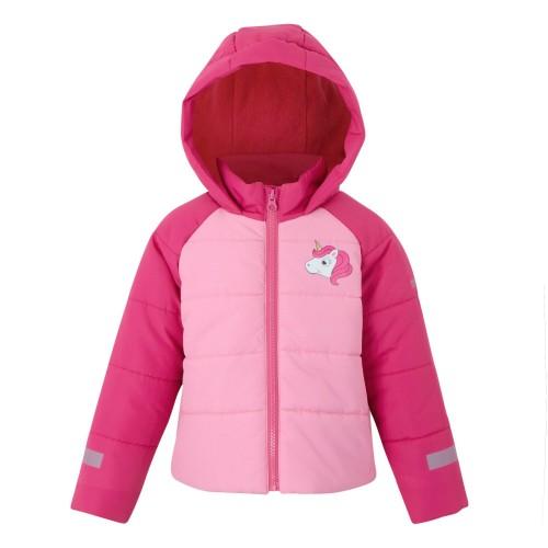 Regatta Childrens/Kids Luna The Unicorn Quilted Jacket