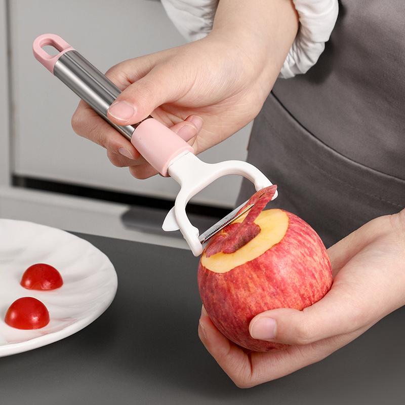 Multi Functional Stainless Steel Peeler Daily Household Kitchen Vegetable and Fruit Peeler Essential Tool Kitchen Accessories