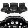 Motorcycle Front Bag Windshield Bag Tool Bag Fuel Tank Bag Fairing Pouch For Electra Street Glide 1996-2013
