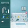 Portable Folding Bathtub For Adult Children Swimming Pool Large Bath Bucket Insulation Bathing Bath Tub Home Bathroom Supplies