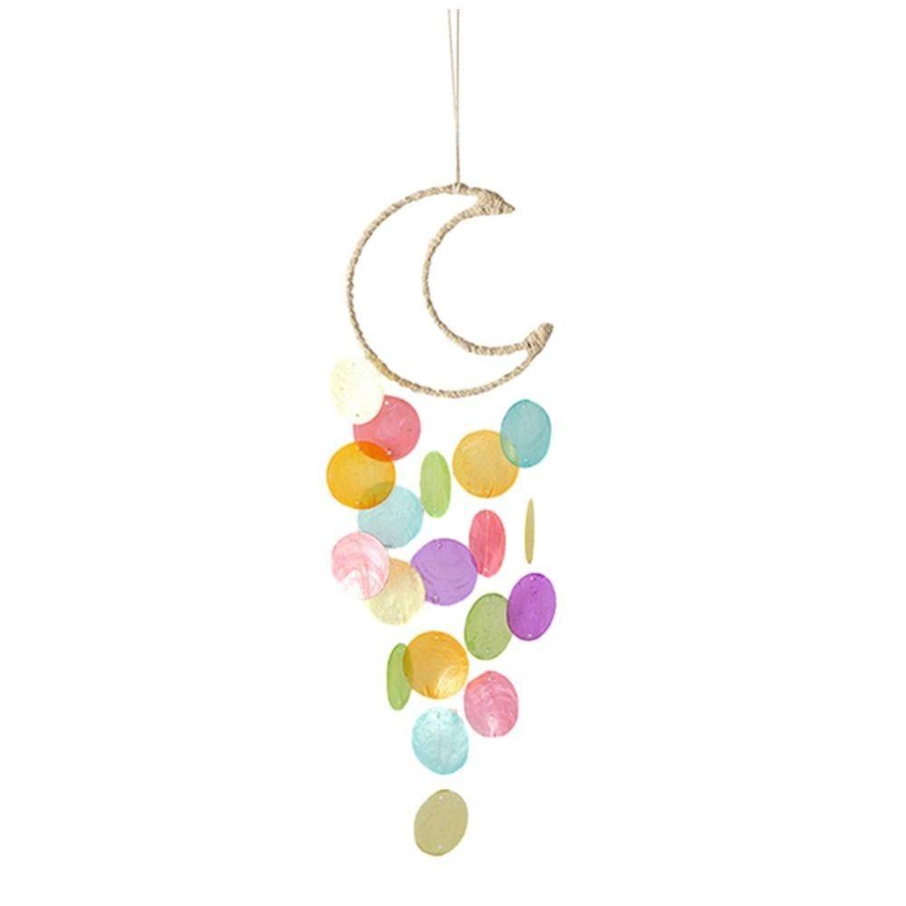 Circle Shell Wind Chimes Natural Shell Shell Pendant Creative Dream Catchers  Kids Room
