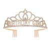 Alloy Birthday Girl Crown Headband - Party Headdress & Hair Accessory