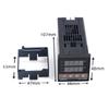 REX-C100FK02-V*DN Intelligent Temperature Controller SSR Output + SSR-25 DA +M6 1M Cable 3Pcs Set