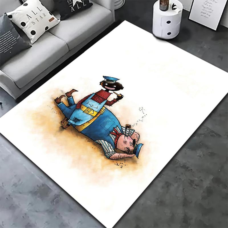 Jim Knopf Carpet Rug for Living Room Bedroom Home Sofa Decoration,Kids play Nonslip Floor Mat