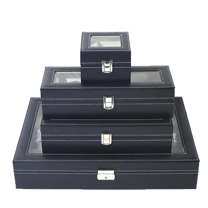 High-End Mechanical Watch Display & Storage Box - Large Capacity Wristwatch Organizer
