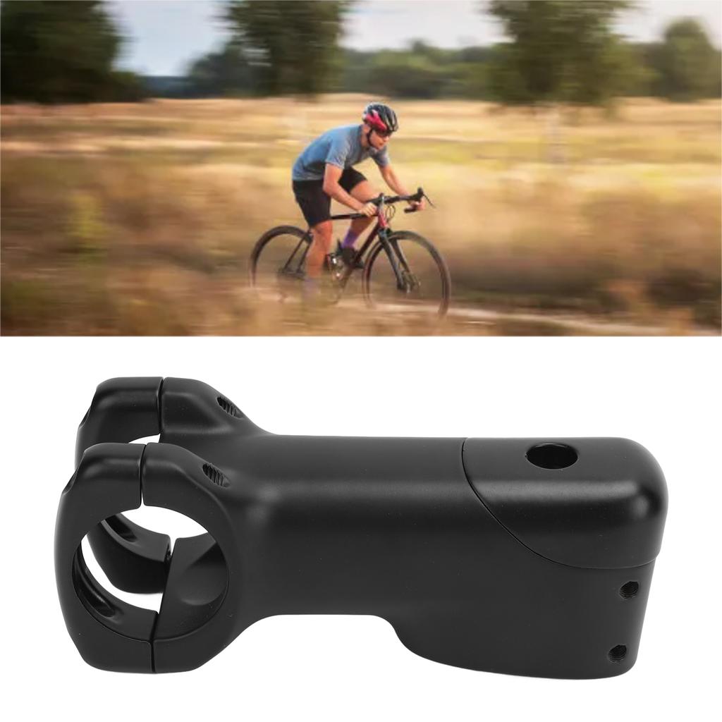 Bike Stem Shock Absorption Aluminum Alloy Bike Handlebar Stem Extender Riser for Road Bike Mountain Bike