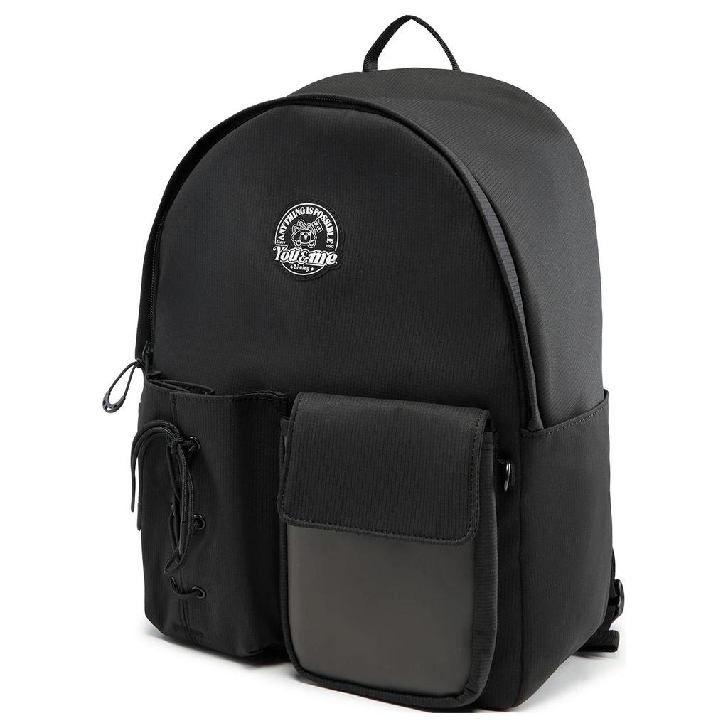 New LiNing × League Of Legends Collaboration Polyester Backpack Unisex Black ABSV115-1