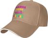 Mardi Gras Cruise Graphic Baseball Cap Adjustable Low Profile Polyester Casual Summer Hats