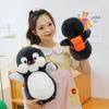 Funny Backpack Penguin Plush Toys Children's Dolls Aquarium Souvenirs Truant Dolls Home Decorations