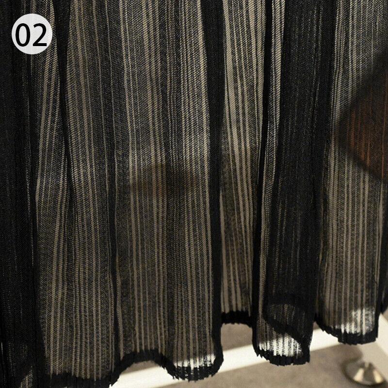 Organ Pleated Mesh Lace Fabric Crumpled Tulle Net Fabric Wedding Organ Skirt Dress Costume Curtains Handmade DIY Craft Material