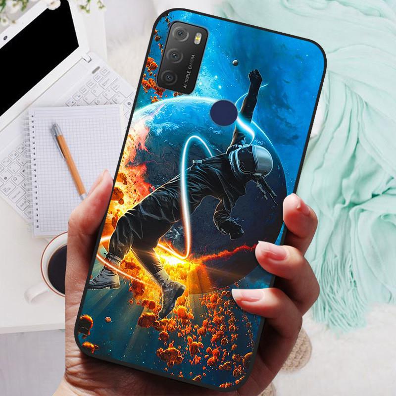 For TCL 20Y 6156D Case Silicone Shockproof Soft TPU Phone Cover For TCL 20Y 20E 6125F Funda for TCL20Y TCL20E Capa Cartoon Shell