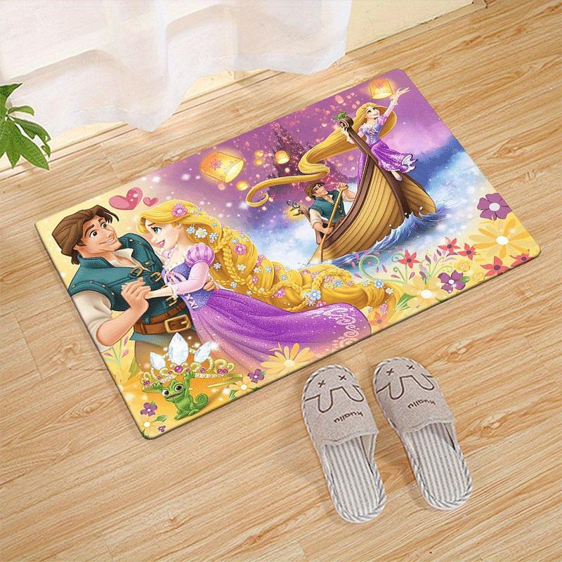 1pc Tangled Pattern Area Rug Soft Flannel Floor Mat for Living Room, Office, Bedroom and Carpet, Sofa Coffee Table Floor Mat