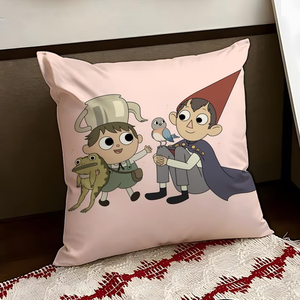 OOver The Garden WallS Cushion Cover Reversible Soft Durable Pillow Cover Home Car MultiScene Use for Daily Comfort