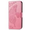 For Xiaomi Redmi K70E 5G/Poco X6 Pro 5G Phone Case Butterfly Pattern Folio Stand View Cover