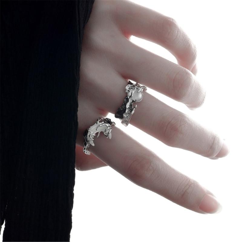 Sturdy Quality Sun and Moon Rings Stylish Sun and Moon Rings For Fashion Enthusiasts Who Love Trendy Accessories